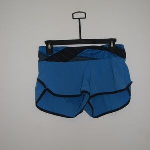 Women's Blue Lululemon Speed Up LR 2.5in size 4